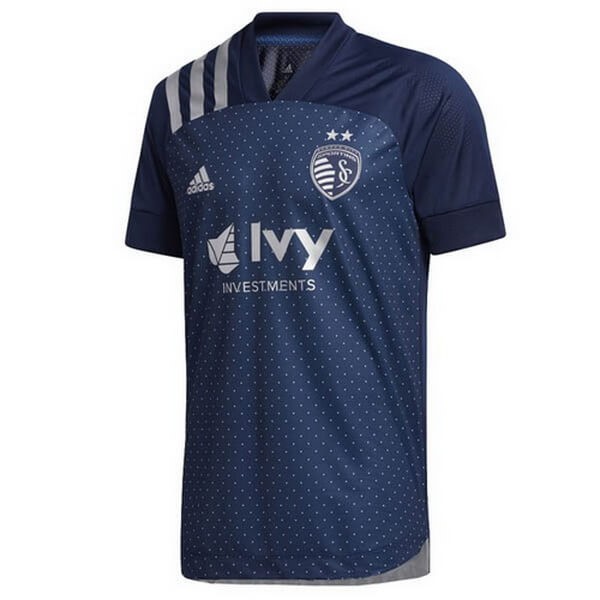 Tailandia Camiseta Sporting Kansas City Replica Segunda Ropa 2020/21 Azul